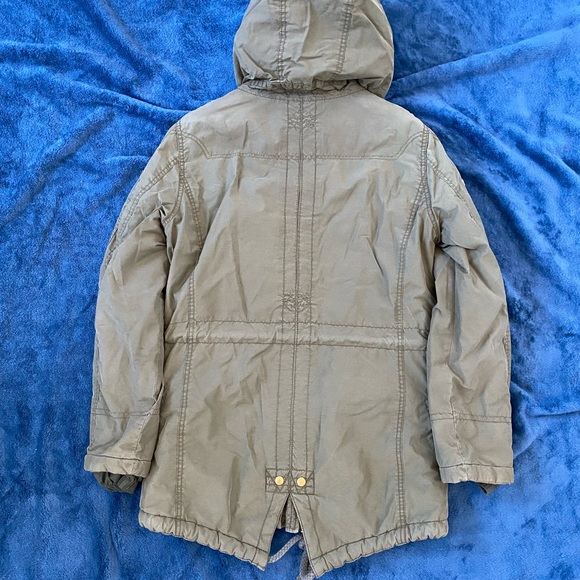 Plory green parka jacket small - Picture 2 of 3